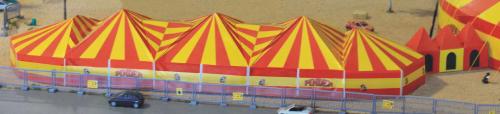 SAI 8014 - Tente d'accueil du Cirque Pinder à Paris