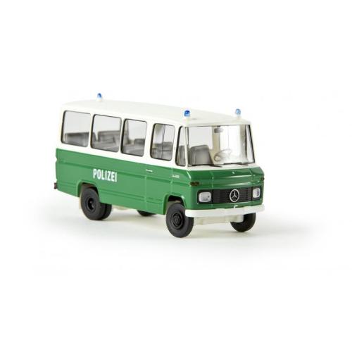 Brekina 36702 - Minibus MB O 309 Polizei