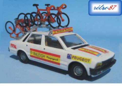 SAI 4711 - Peugeot 505, équipe Ti Raleigh, 1979-1983