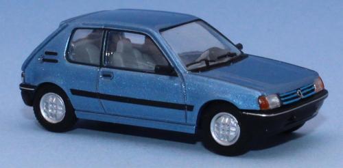 SAI 6303 - Peugeot 205 XR, metallic light blue (PCX870506)