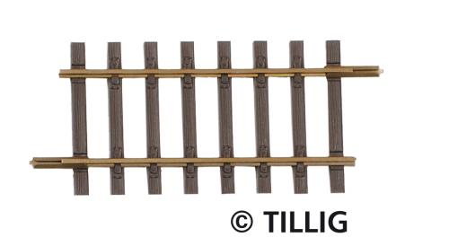 Tillig 85131 - Rail droit, longueur 57 mm