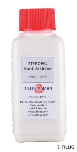 Tillig 86401 - colle contact STYROPAL pour semelles STYROSTONE, 100 ml