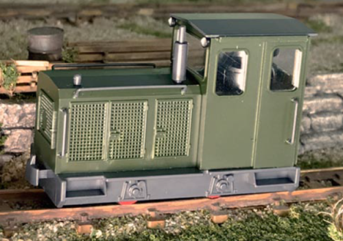 Minitrains 2082 -  Schöma Diesel Locomotive in green livery
