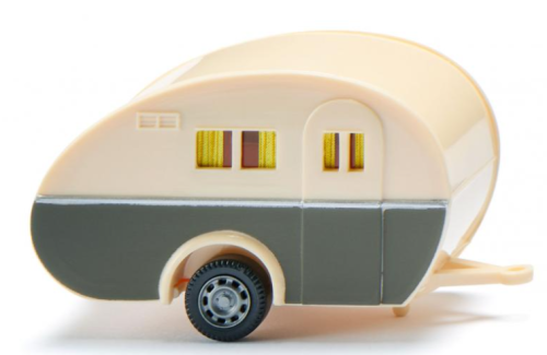 Wiking 005401 - caravan beige / grey