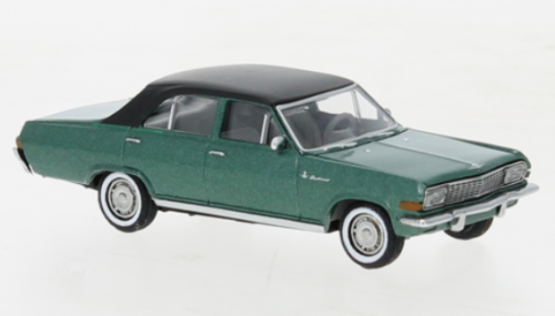 Brekina 20760 - Opel Diplomat A, metallic green / black