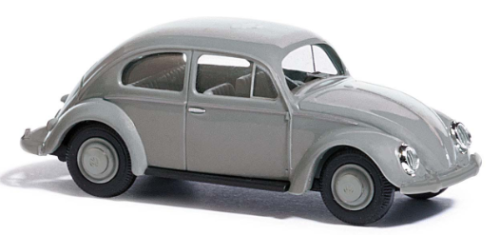 Busch 52904 - VW Beetle with bretzel window, grey