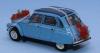 SAI 1507 - Citroën Dyane 6 1968, bleu cristal, fermée voiture des mariés