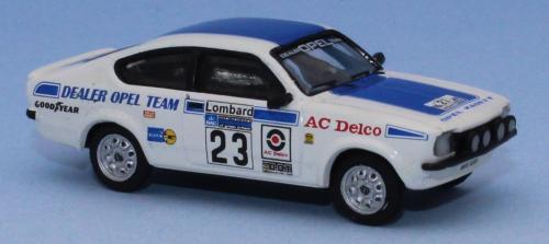 Brekina 20406 - Opel Kadett C GT/E, No.23, Rallye RAC Lombard 1975 (Tony Pond - David Richards)