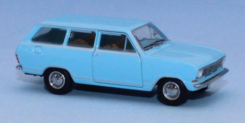 Brekina 20430 - Opel Kadett B Caravan, bleu clair
