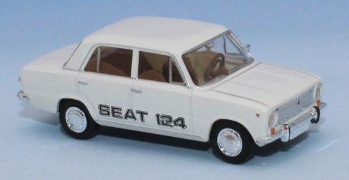 Brekina 22419 - Seat 124, blanche, 1968