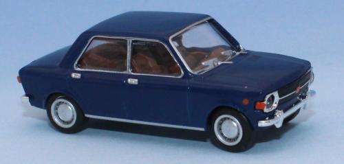 Brekina 22539 - Fiat 128, bleu foncé, 1969