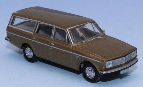 Brekina 29470 - Volvo 145 break, or métallisé, 1966