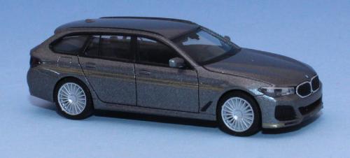 Herpa 430968 - BMW Alpina B5 Touring, gris pur glacé métallisé