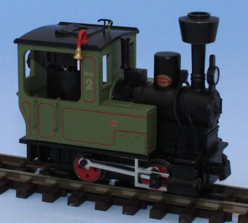 Minitrains 5042 -  Locomotive vapeur Stainz n°2, type 020T verte et noire