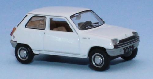 Norev 510527 - Renault 5 TL 3 portes, blanche, 1972