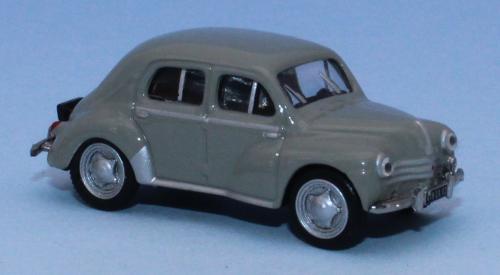 Norev 513217 - Renault 4 CV, gris pastel, 1955