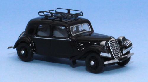 SAI 6192 - Citroën Traction 11A 1935, noire, Wehrmacht, avec galerie
