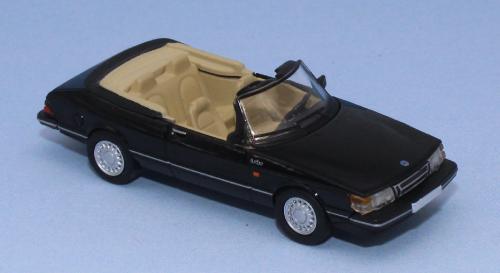 PCX870124 - Saab 900 cabriolet, noir