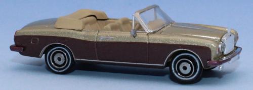 PCX870515 - Rolls Royce Corniche cabriolet, beige métallisé / brun foncé métallisé