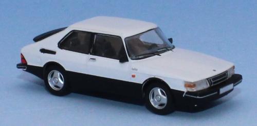 PCX870648 - Saab 900 Turbo, blanc, 1986