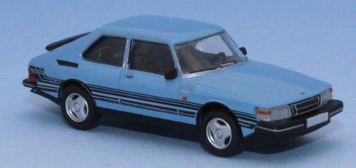 PCX870650 - Saab 900 Turbo, bleu clair, 1986