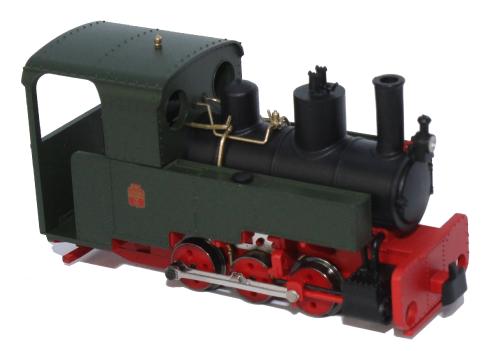 Minitrains 1081 -  Locomotive vapeur 030T Decauville Progrès verte et noire