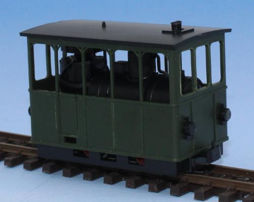 Minitrains 2070 -  Locomotive vapeur 020T de tramway Henschel verte