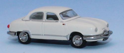 Norev 451898 - Panhard Dyna Z12, blanche, 1957