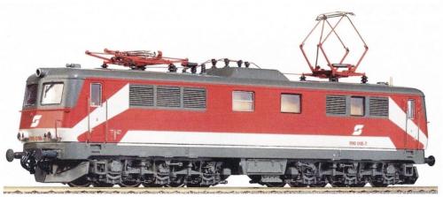 Roco 43760 - Locomotive électrique ÖBB 1110.018-7 rouge blanc rouge, époque V