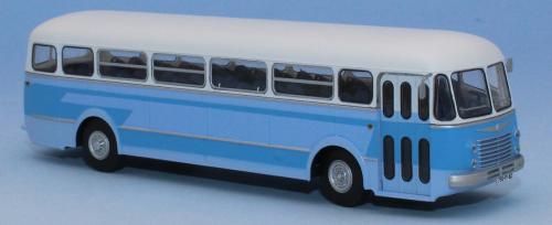 REE CB131 - Autocar Renault R4190  bleu & blanc, transports d'enfants