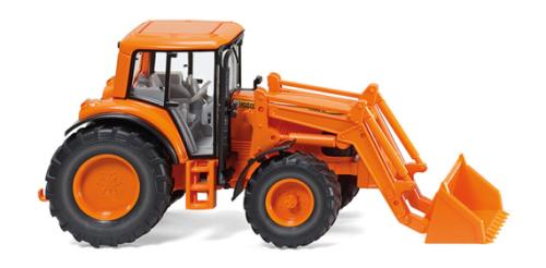 Wiking 039339 - Tracteur John Deere 6920 S, avec chargeur frontal, orange (voirie, ...)  (SAI 756)