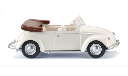 Wiking 079405 - Volkswagen Coccinelle 1200 cabriolet, blanc perlé