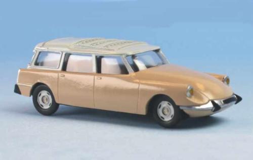 SAI 3104 - Citroën ID 19 break 1959 brun, toit gris clair