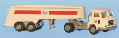SAI 4427 - Semi-remorque citerne Esso avec tracteur Saviem JL 20