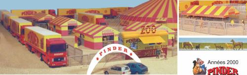 SAI 0278 - Coffret Ménagerie du Cirque Pinder années 2000