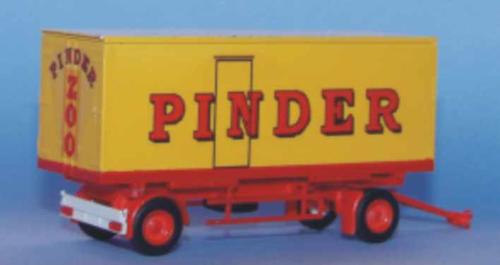SAI 276.1 - Remorque caisse du zoo Pinder, années 1990