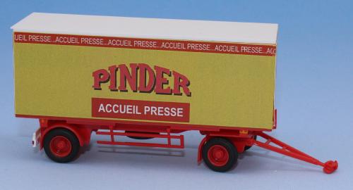 SAI 3848 - Remorque Presse PINDER, PINDER PARIS années 2000