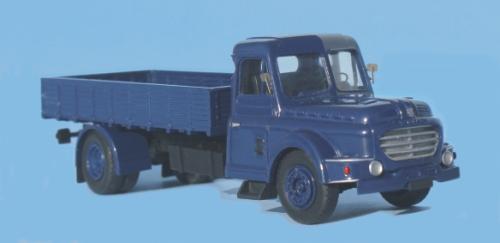 SAI 4261 - Camion Willème LC 610 / LD 610 à plateau et ridelles, bleu