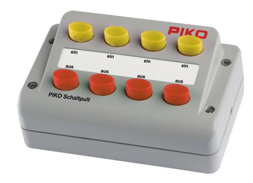 PIKO 55261 - Boitier de commande avec 4 interrupteurs