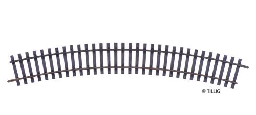 Tillig 85141 - Rail courbe, 30°, rayon 425 mm
