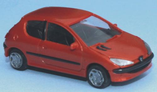 SAI 2165 - Peugeot 206 berline, 3 portes, tangerine