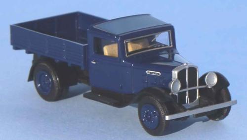 SAI 7457 - Camion Renault ZJ à plateau et ridelles, bleu foncé