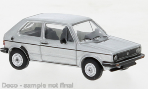 PCX870524 - VW Golf I, gris argent, 1980