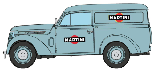REE CB172 - Renault Juvaquatre fourgonnette, Martini, 1938